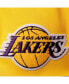 Фото #3 товара Men's Gold-Tone Los Angeles Lakers Chenille Shorts