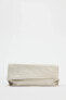 TWO-TONE CLUTCH WITH METALLIC DETAIL