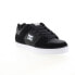 Фото #3 товара DC Pure 300660-BDS Mens Black Nubuck Lace Up Skate Inspired Sneakers Shoes