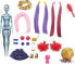 Lalka Barbie Barbie Color Reveal - Imprezowe stylizacje, niebiesko-fioletowe włosy (HBG38/HBG41)