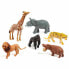 Фото #3 товара Игровой набор Molto Set of 6 Wild Animals Wild Animals (Животные)