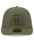 Men's Green Colorado Rockies 2023 Armed Forces Day Low Profile 59FIFTY Fitted Hat