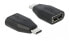 Delock 66528 - USB Type-C - USB Type-A - Black