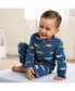 ფოტო #2 პროდუქტის Toddler Boys' Footless Fleece Pajamas, 3-Pack