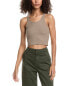 Фото #1 товара John Elliott Gemini Rib Cropped Tank Women's Brown L