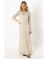 ფოტო #1 პროდუქტის Jaye Long Sleeve Maxi Dress