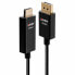 Фото #1 товара Кабель DisplayPort на HDMI LINDY 40925 Чёрный 1 m