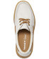 Women's Stone Street 3-Eye Premium Leather Platform Boat Shoes from Finish Line