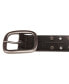 Фото #5 товара Men's Grommet and Stud Leather Belt