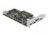 Фото #6 товара Delock 90060 - PCIe - USB 3.2 Gen 2 (3.1 Gen 2) - Low-profile - PCI 3.0 - SATA 15-pin - 10 Gbit/s