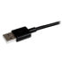 Фото #8 товара Кабель зарядки 3 в 1 Startech.com USB 2.0 1 м - микро-USB, Lightning, 30-pin - черный