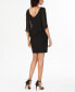 ფოტო #11 პროდუქტის Rhinestone-Trim Chiffon Popover Dress