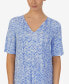 ფოტო #6 პროდუქტის Women's Short Sleeve Sleepshirt
