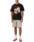 Фото #2 товара Men's Mtv X Rolling Stones Loose Fit T-Shirt