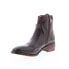 Фото #8 товара Bed Stu Aldina F328016 Womens Brown Leather Lace Up Ankle & Booties Boots