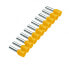 Фото #1 товара Cimco 184484 - Pin terminal - Copper - Straight - Yellow - Tin-plated copper - Polypropylene (PP)