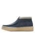 Фото #14 товара Clarks Wallabee Cup Boot 26171091 Mens Blue Nubuck Lace Up Chukkas Boots