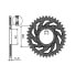 Фото #1 товара SUNSTAR SPROCKETS 520 Pitch 1-3100-40 Steel Rear Sprocket