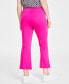 Women's Ponte Kick-Flare Ankle Pants, Regular and Short Lengths, Created for Macy's