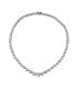 Фото #3 товара Bling Jewelry classic Traditional Bridal Graduated Heart Shape AA CZ Statement Collar Tennis Necklace For Women Wedding Prom Pageant