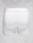 Фото #4 товара Weekday Johnny 5 pack boxer set in white