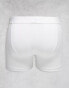 Weekday Johnny 5 pack boxer set in white M - фото #4