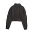 Фото #4 товара Puma Fashion Cloudspun Half Zip Sweatshirt Womens Black 52393601