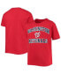 Big Boys Red Washington Nationals Heart and Soul T-shirt