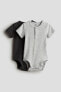 Фото #1 товара 2-pack Henley Bodysuits