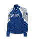 Women's Royal Los Angeles Dodgers Touchdown Raglan Full-Zip Track Jacket