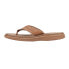 London Fog Anthony Flip Flops Mens Brown Casual Sandals CL30375M-T 10 - фото #3