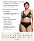 ფოტო #8 პროდუქტის Full Figure Plus Size No-Sweat Mesh Sports Wirefree Bra