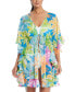 Фото #1 товара Women's Open-Front Caftan Cover-Up