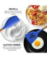 Фото #4 товара 5 Piece Silicone Utensils Set with Authentic Acacia Wood Handles