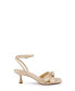 ფოტო #2 პროდუქტის Women's Valarie Square Toe Kitten Heel Evening Sandals