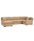 Фото #5 товара Radley 4-Pc. Fabric Chaise Sectional Sofa with Corner Piece, Created for Macy's