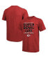 ფოტო #1 პროდუქტის Men's Red Kansas City Chiefs Super Bowl LVIII Champions Tri-Blend T-shirt