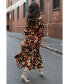 ფოტო #3 პროდუქტის Women's Wrap Jacket Maxi Dress