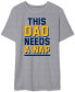 Фото #1 товара Dad Nap Men's Graphic T-Shirt