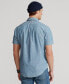 Фото #2 товара Men's Slim-Fit Chambray Shirt