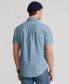 Men's Slim-Fit Chambray Shirt