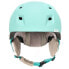 Meteor Kiona ski helmet light blue / white 24857