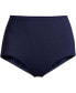 ფოტო #1 პროდუქტის Plus Size Chlorine Resistant Tummy Control Tugless High Waisted Bikini Swim Bottoms