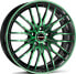 Фото #1 товара Колесный диск литой Borbet CW4 black green glossy 8x18 ET48 - LK5/112 ML72.5