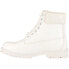 Фото #8 товара Lugz Convoy Round Toe Lace Up Mens White Casual Boots MCNVYV-100