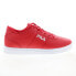 Fila Impress LL 1FM01154-611 Mens Red Synthetic Lifestyle Sneakers Shoes
