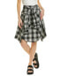 Фото #1 товара Derek Lam 10 Crosby Vera Tie-Waist Mini Skirt Women's Black 0
