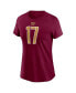 Women's Terry McLaurin Burgundy Washington Commanders Player Name and Number T-shirt