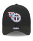 Men's Black Tennessee Titans Main 39THIRTY Flex Hat