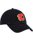 Фото #3 товара Men's Black Calgary Flames Alternate Clean Up Adjustable Hat